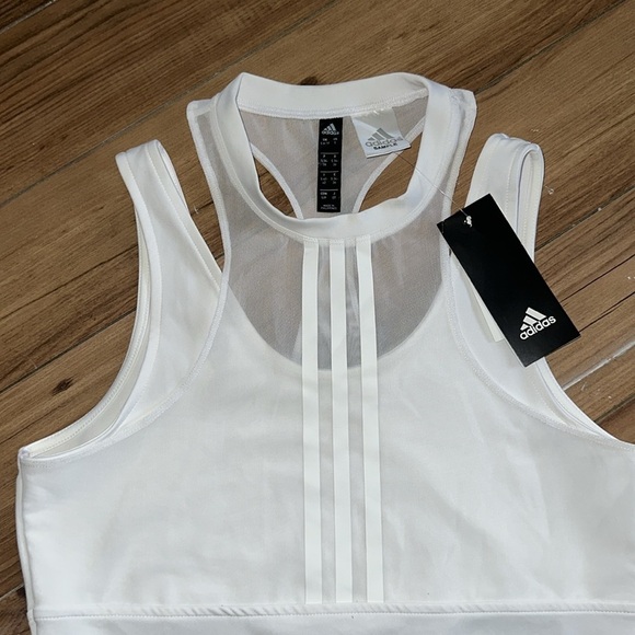 NWT ADIDAS  POWER MESH TANK - Picture 5 of 9